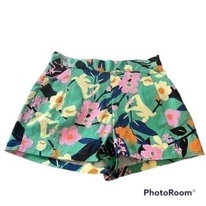 Whit Two floral high waisted shorts